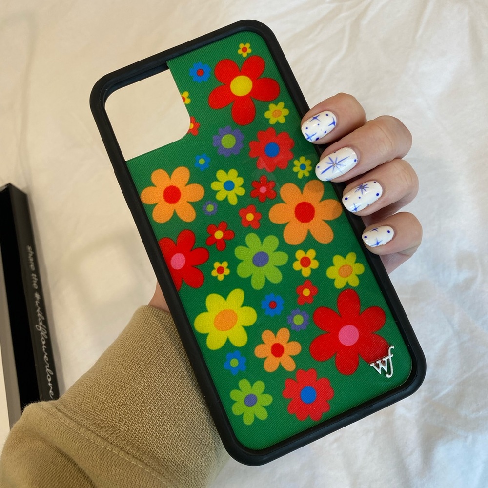 Wildflower Cases iPhone 11 Pro Max green floral case